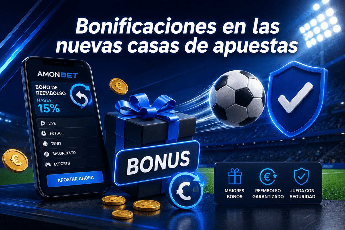 Bonificaciones en las casas apuestas nuevas
