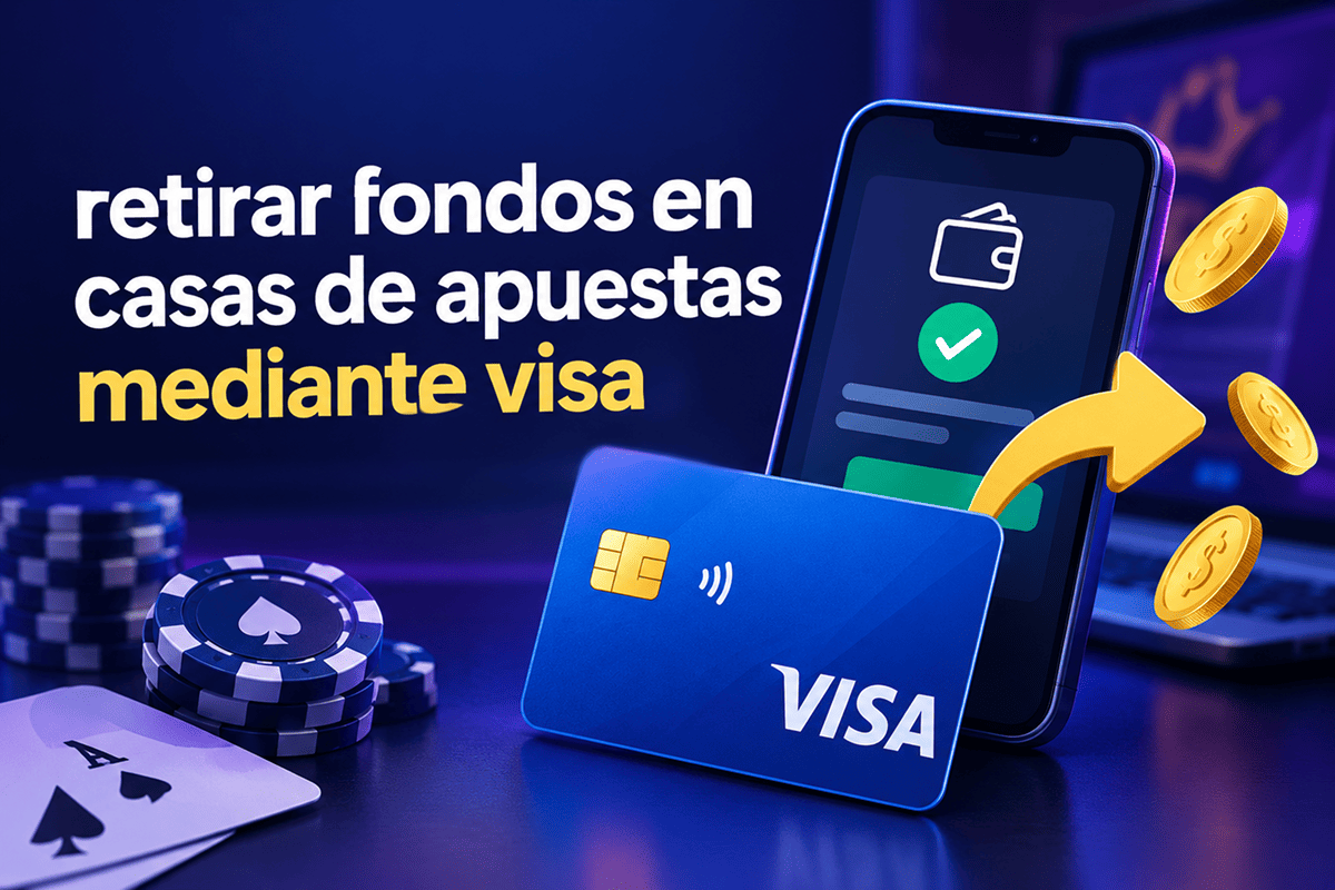 Retirar fondos de casas de apuestas con Visa