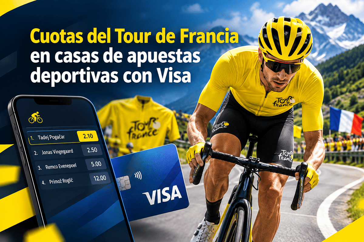 Cómo se calculan las cuotas para las apuestas deportivas con Visa