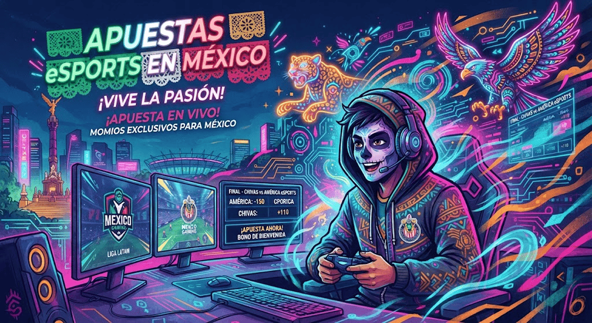 Las mejores casas de apuestas para eSports en México