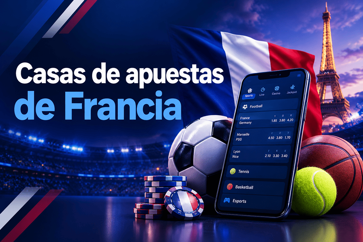 Mejores casas de apuestas deportivas Francia